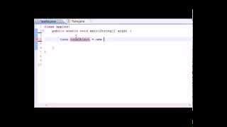 Java Programming Tutorial 41 Building Objects for Constructors