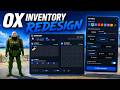 ox_inventory Redesign 🎒 In-Game Stash, Crafting & Shop Builders 2026