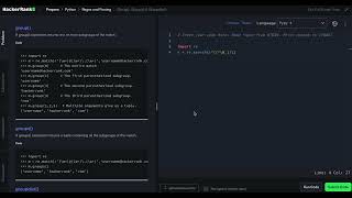 Hackerrank Python Solution #3 Regex and Parsing - Group(), Groups() & Groupdict()