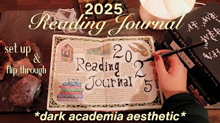 2025 Reading Journal 🕯️✨📚 *set up & flip through*