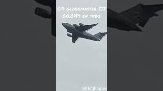 #c17 #globemaster de la #usaf #visitando #baq