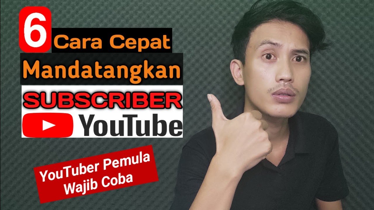 Tips Ampuh Menambah Subscriber Youtube Youtube