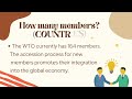 WORLD TRADE ORGANIZATION — THE CONTEMPORARY WORLD