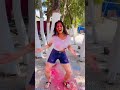 Actress Deepika Singh Celebrating Holi And Dancing On Arabic Kuthu Hala Mithi Habibo Song #Shorts