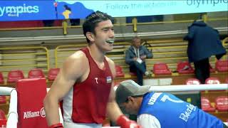 Turabek Khabibullaev (UZB) vs. Rafal Perczynski (POL) World Olympic Qualifiers 2024 (80kg)