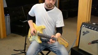 1961 Fender Strat, and a 1966 Fender Princeton Reverb