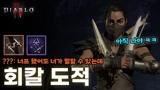 디아블로4 🔥회칼암흑도적의 정석🔥1-50레벨 구간은 아직도 얘가 국밥입니다, 장막은 너프로 초반에 절대 쓰지마세요, 매커니즘부터 딜 사이클 운용법까지[야너두]