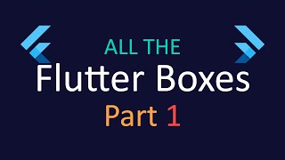 SizedBox, FractionallySizedBox, FittedBox, LimitedBox, ColoredBox, DecoratedBox, RotatedBox