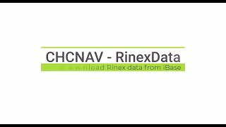 How to Download RINEX Data from any CHCNAV iSeries GNSS Receiver for Static Post-Processing