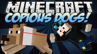 Minecraft | COPIOUS DOGS! (Puppies \u0026 Better Breeds in Minecraft!) | Mod Showcase [1.6.2]