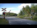 Spoorwegovergang Ankarsrum (S) // Railroad crossing // Järnvägsövergång