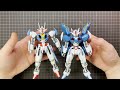 gunpla review hg gundam aerial rebuild intro☄️differences between two aerial☄️which one is better