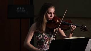 Mateja's Final Masters Recital