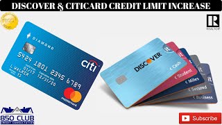 Citi Bank & Discover Bank Credit Card Soft Inquiry Credit Limit Increase & How To Denied For One