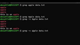 Linux Commands Tutorial (13) : Pipelines grep command