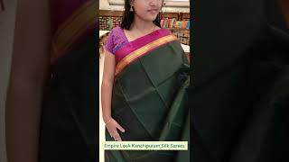 Empire Look Kanchipuram Silk Saree|வண்ண மிகு காஞ்சி பட்டு சேலைகள். #shorts.