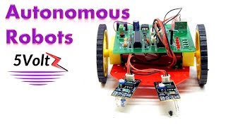 Autonomous Robots With Atmega-8