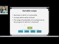 Variables in PHP| Scope of variables in PHP| Static variables