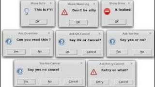 Tkinter messagebox using Python 3