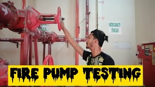 FIRE PUMP TESTING #naffco #youtubeshorts