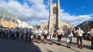 Golden Star Morris dances into the Morris Ring, plus Ring Staff presentation