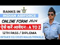 Airforce Agniveer Vayu Online Form 2024 Kaise Bhare | Airforce Agniveer Vayu Intake 02/2025 Vacancy