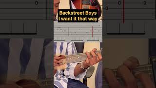 I Want It That Way - Backstreet Boys 🎸 Guitar Intro Cover! Relive the 90s magic. #sumilanguitar