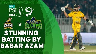 Stunning Batting By Babar Azam | Peshawar Zalmi vs Multan Sultans | Match 21 | HBL PSL 9 | M1Z2U