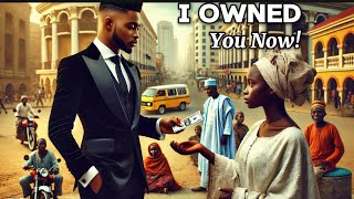 Billionaire hired a woman to be his wife until something shocking happened #africantales #folklore