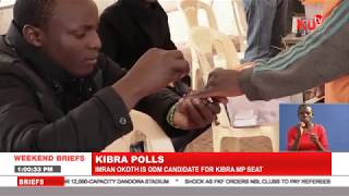 Imran Okoth is ODM candidate for Kibra seat