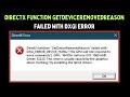 How to Fix DirectX Function Getdeviceremovedreason Failed With DXGI Error on Windows 11