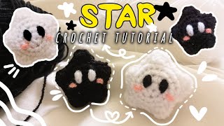 How to crochet a baby star⭐ | Super cute & Super easy | Beginners crochet tutorial🫶🏻