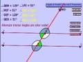 Angles of parallel lines