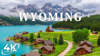 Wyoming USA 4K | Iconic Grand Teton Peaks, Deep Pine Woods & Dreamy Volcanic Landscapes