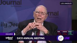 Charlie Munger gives investing advice to a young shareholder (DJCO 2022)