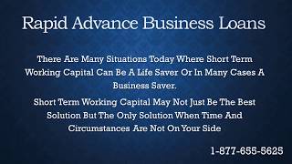 Rapid Advance Business Loans