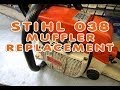 Stihl 038 Chainsaw Muffler Replacement