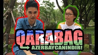 Korean Girl Talks About Azerbaijan (Karabakh Belongs to Azerbaijan)