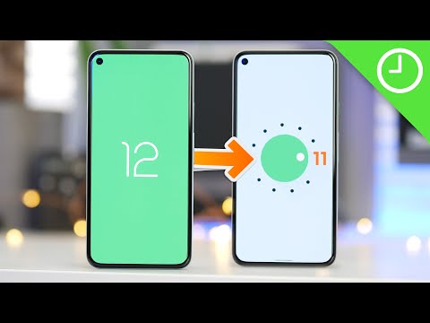 How to go back to Android 11 from Android 12