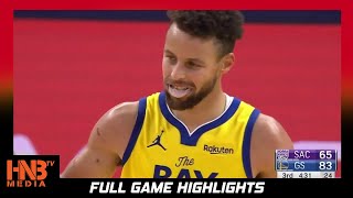 Sacramento Kings vs GS Warriors 1.4.21 Full Highlights