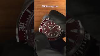 Bezel Click Test of the New Upgraded Seiko Prospex Samurai SRPL11 #seikowatchdiver #subscribe