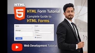 HTML Form Tutorial | Complete Guide to HTML Forms | Web Development