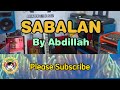 sabalan by abdillah karaoke with lyrics best quality