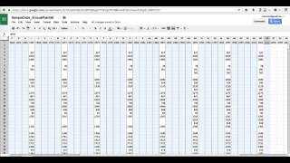 GoogleSheets: Data Analysis 01: Combine and Clean Data