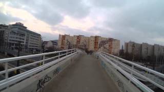 Tímár street - Crossing the forbidden overpass