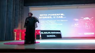 The inspirational power of telling life stories | Dr. Fumi Hancock | TEDxAlAnjalNationalSchool