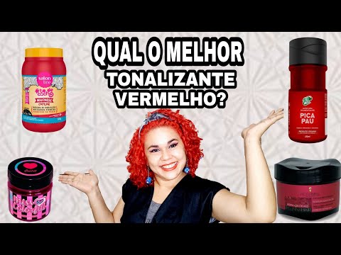 Qual é o melhor tonalizante para cabelos vermelhos?