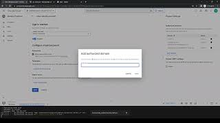 Google Cloud Platform: App Dev Adding User Authentication to your Application Python (Part 2)