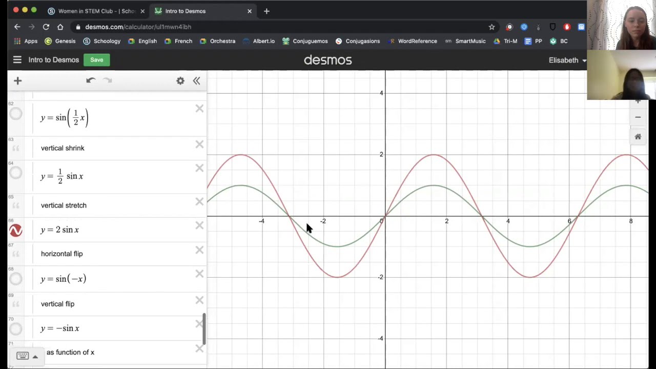 Desmos Graphing Calculator Tutorial Youtube