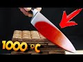 🔥 EKSPERIMEN: Pisau panas 1000 derajat VS Coklat!